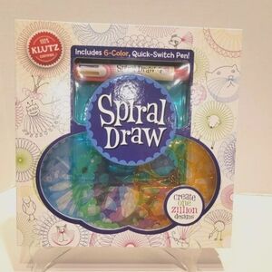 Spiral Draw- Create One Zillion Designs-Art- Creativity Kit by Klutz Ages 8+ New